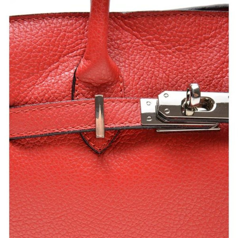 SOFIA CARDONI ITALIAN LEATHER SATCHEL - Picture 4 of 5